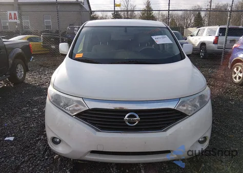 2015 Nissan Quest Sv from USA, damaged, VIN JN8AE2KP4F9122171